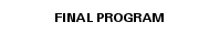 Final Program